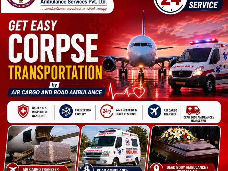 Panchmukhi Corpse Transfer in Mumbai- Complete document assistance for transportation