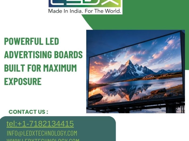 Powerful LED Advertising Boards Built for Maximum Exposure