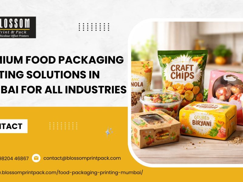 Premium Food Packaging Printing Solutions in Mumbai for All Industries