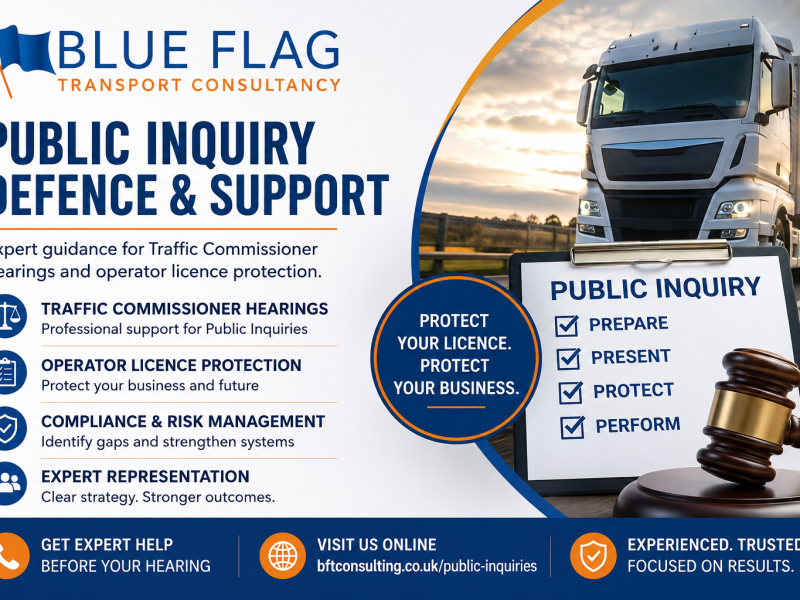 Public Inquiry Defence UK – Expert Support for Operator Licence Hearings