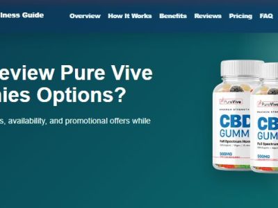 PureVive Gummies Review – Natural Stress Relief and Relaxation Support
