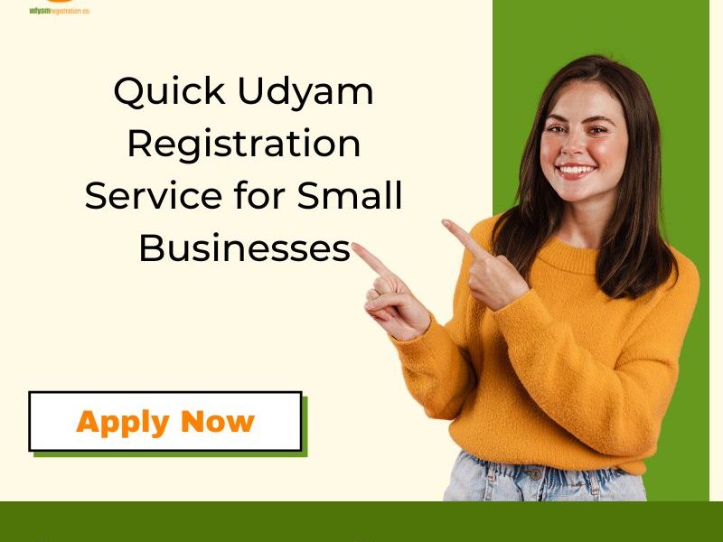Quick Udyam Registration Service for Small Businesses