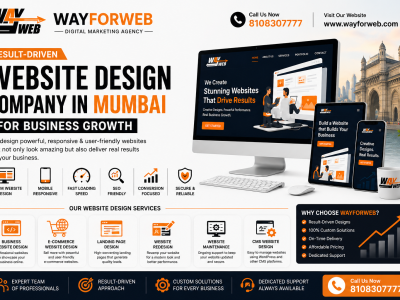 Result-Driven Website Design Company in Mumbai for Business Growth