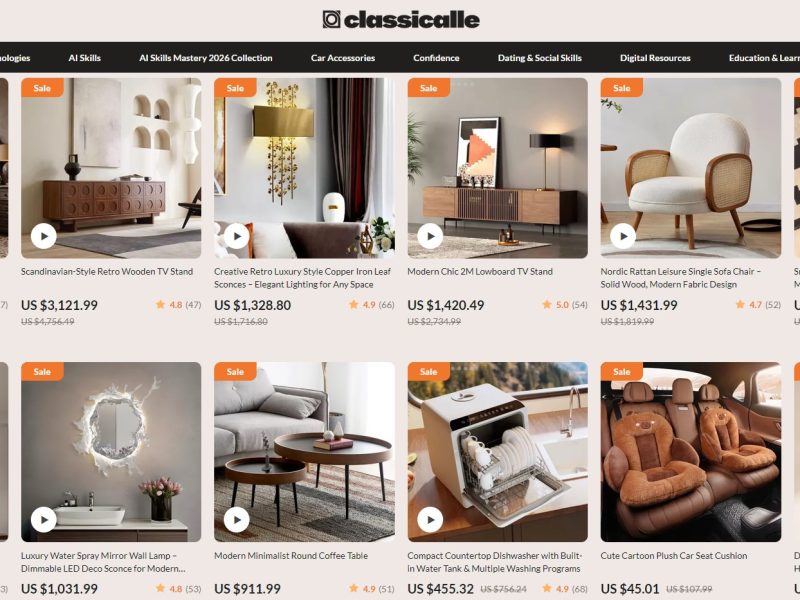classicalle.com 10% Offer All Products
