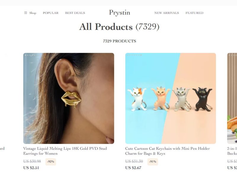 prystin.com 10% Offer All Products