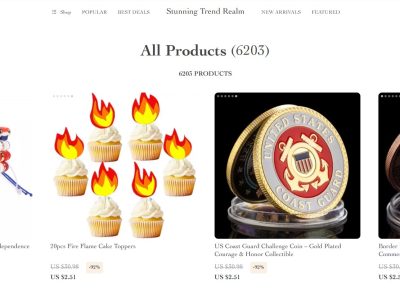 stunningtrendrealm.shop 10% Offer All Products