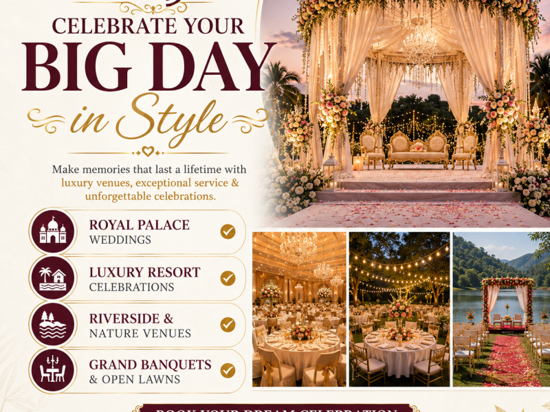 Resorts for Wedding Near Delhi | Celebrate Love in Luxury