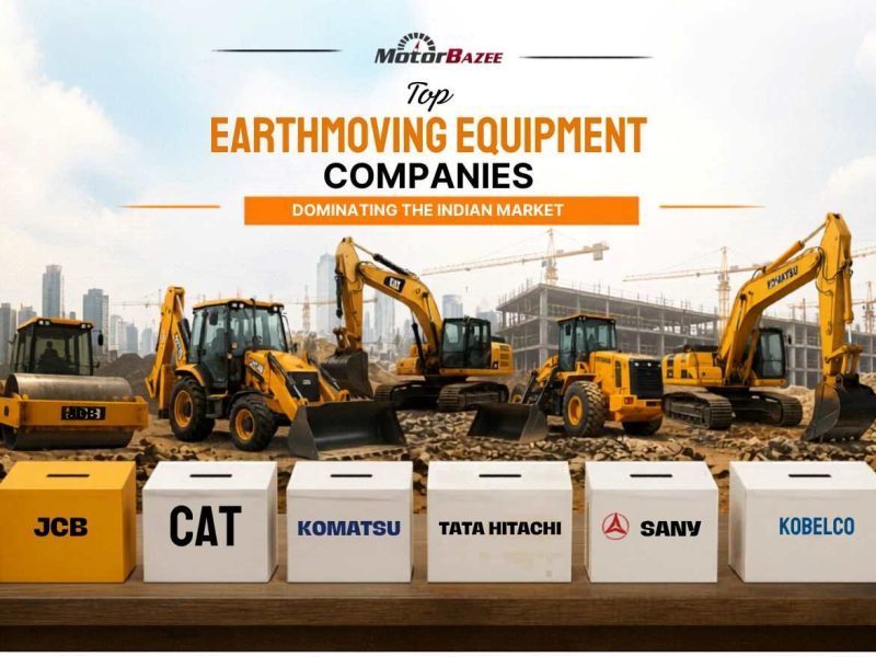 Top Earthmoving Equipment Companies Dominating the Indian Market