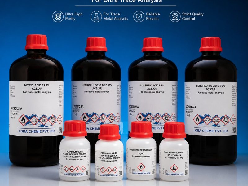 Certified Ultrapure Reagents for Analytical Testing Facilities