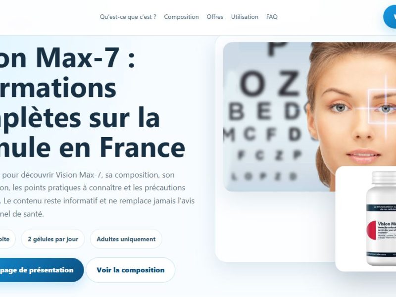 Vision Max-7 – Le meilleur choix pour la performance et la fiabilité