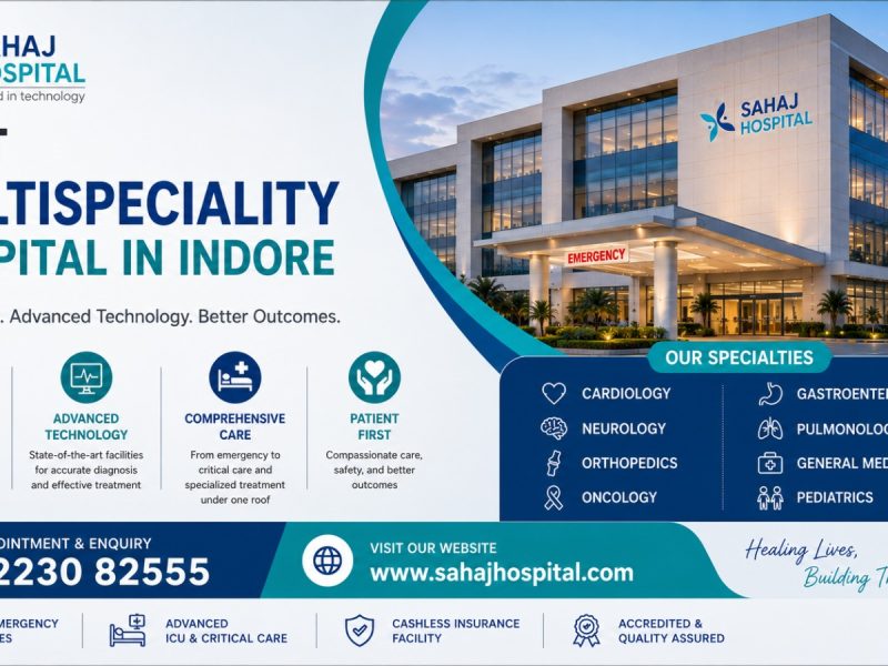 Best Multispeciality Hospital In Indore - Sahaj Hospital