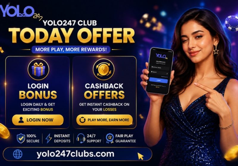 YOLO247 Club Today Offer – Login Bonus & Cashback Details