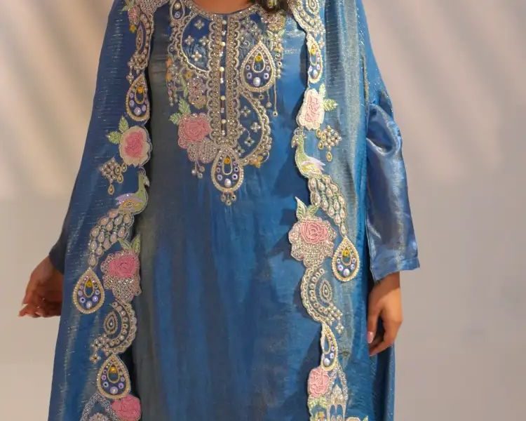 Designer Plain Suit for Women - Minimal Ethnic Wear