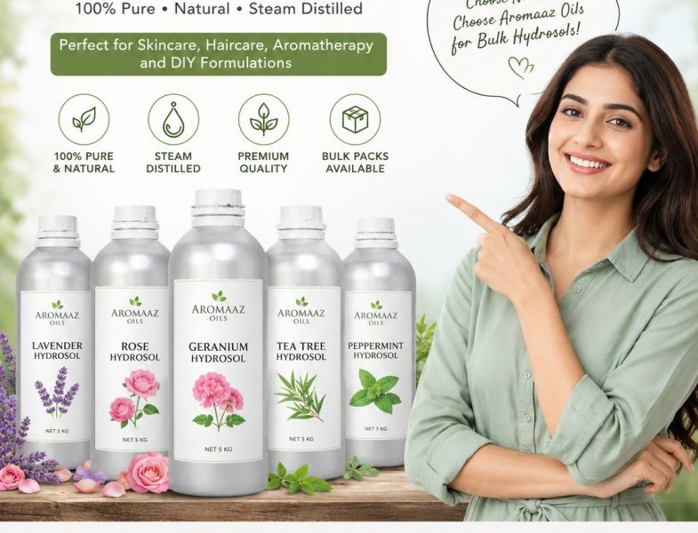 Bulk Hydrosols Supplier – Pure Floral Waters | Aromaaz Oils
