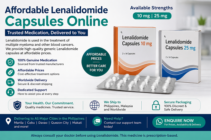 Generic Lenalidomide Options for Patients in the Philippines Or Thailand