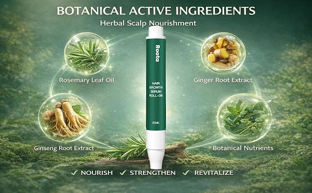 Roota Hair Support – Nutrients for Hair Strength and Vitality