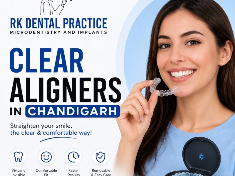 Clear Aligners in Chandigarh for Invisible Teeth Straightening
