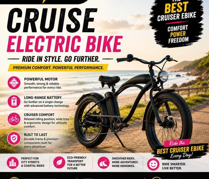 Best Electric Bike Cruiser | Dune Volt E-Bikes