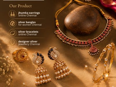 Jhumka Earrings, Silver Bangles & Bracelets Online Chennai