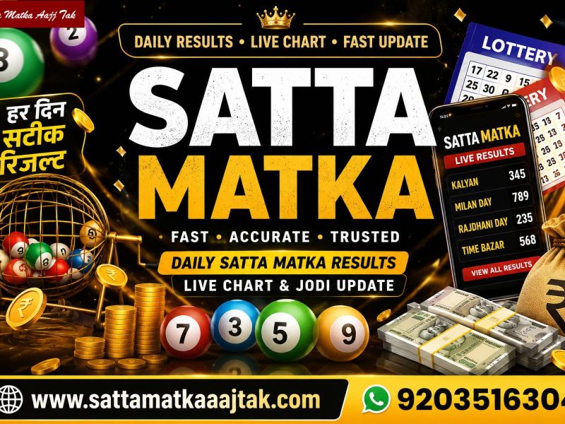 Satta Matka Today – Get Fast, Trusted & Accurate Results Every Day