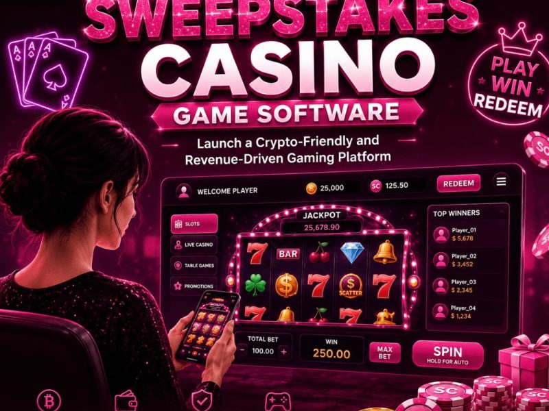 Blockchain Sweepstakes Casino Software To Launch On-Chain Casino