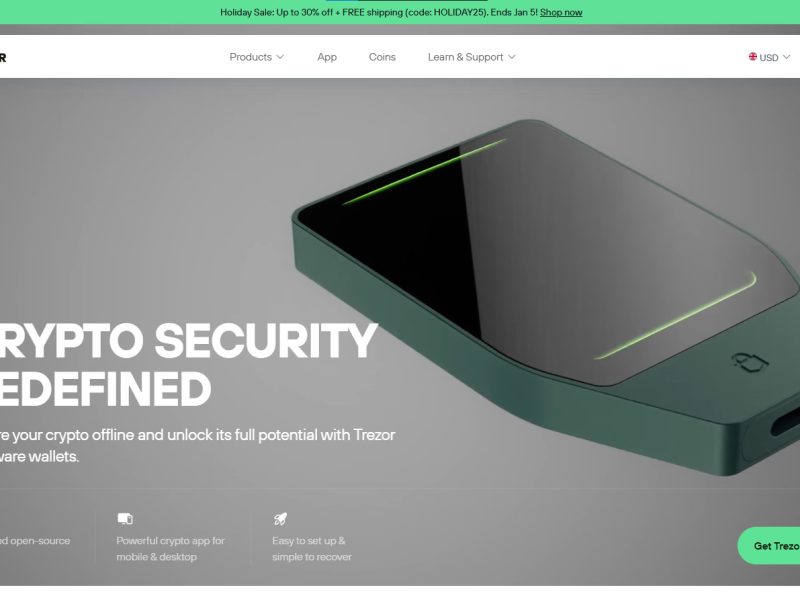 Trezor.io/start (Official) - The #1 Advanced Hardware Wallet