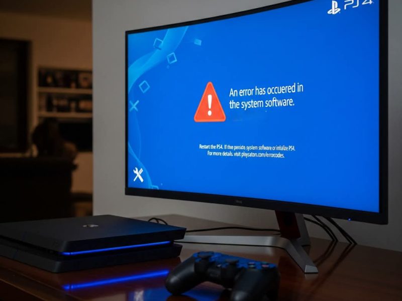 Software PS4 issues