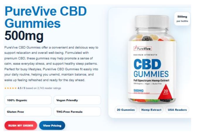 PureVive Gummies: For a Special Discounted Price Today