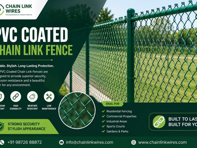 PVC Coated Chain Link Fence