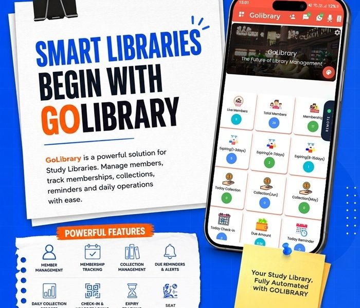 Golibrary: A Reliable Library Administration Application for Daily Operations