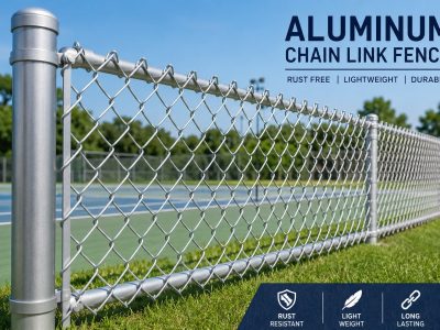High-Quality Aluminum Chain Link Fence for Reliable Protection
