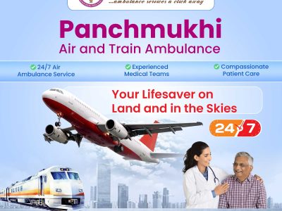 Panchmukhi Low Cost Train Ambulance in Patna- Affordable Patient Transport