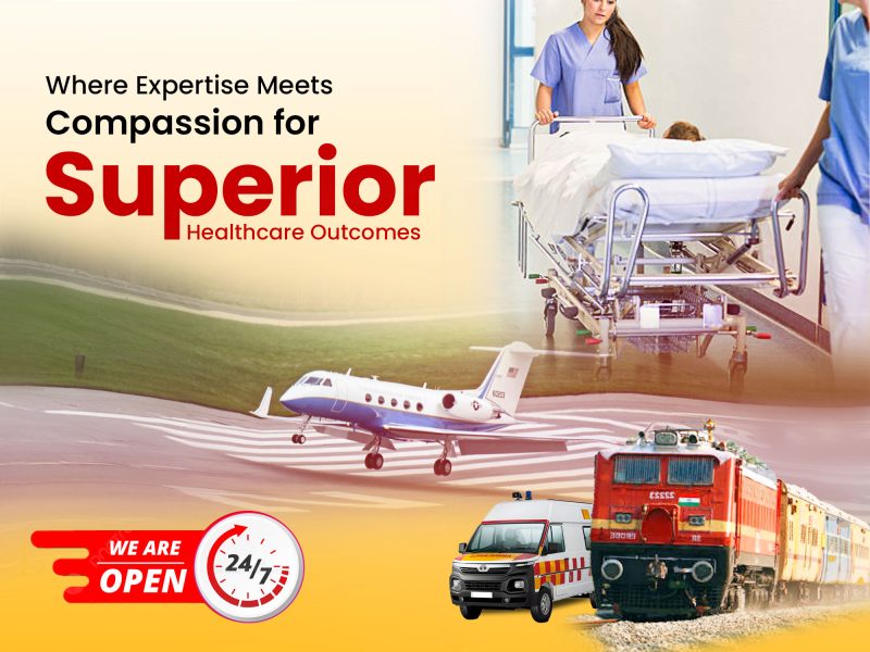 Panchmukhi Hi Tech Train Ambulance from Hyderabad- Seamless Hospital Transfer