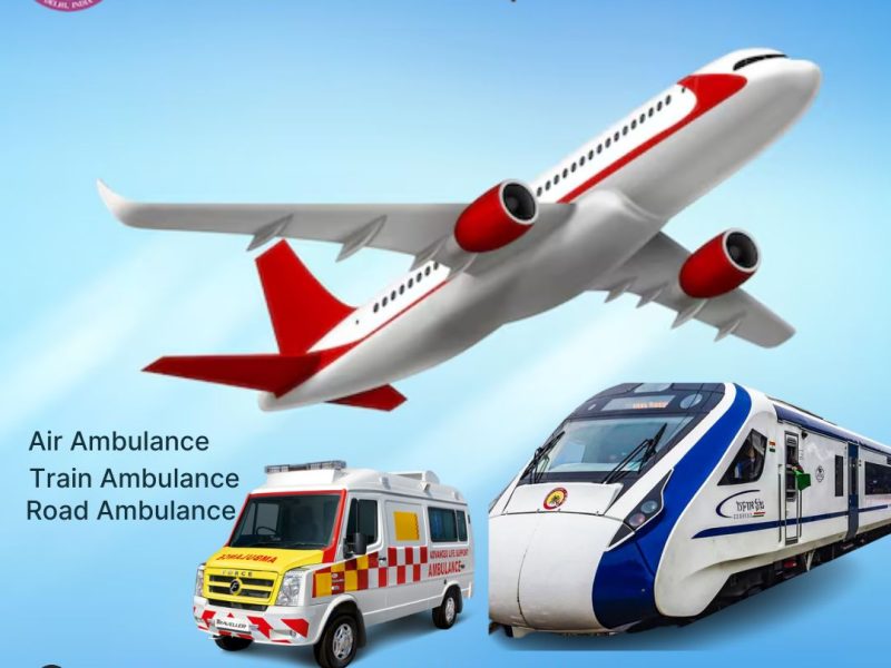 Panchmukhi ICU Train Ambulance in Ernakulam- Oxygen Support Available throughout the Transit