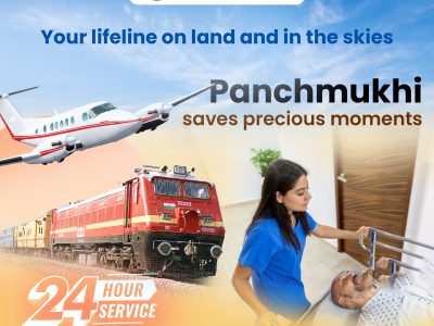 Panchmukhi ICU Train Ambulance in Thiruvananthapuram- Safe transportation with expert care