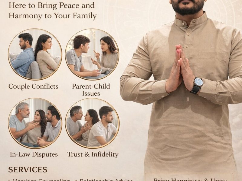 Family Problem Solution by Astro Vikesh Kumar – Bring Peace and Happiness Back Home