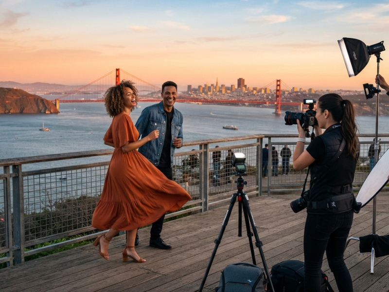 Photoshoot in San Francisco – Capture Every Special Moment with Sunrise & Sunset Studios