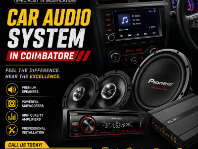 Top-Rated Car Audio System in Coimbatore / i5 Car Decors