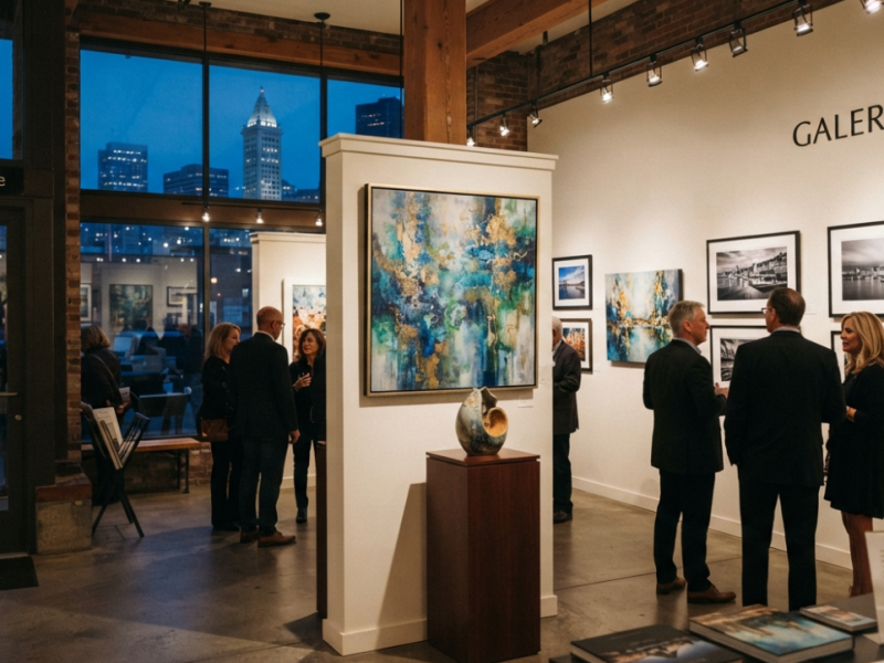 Fine Art Selection Seattle – Curated Original Artwork at Galerie Bach