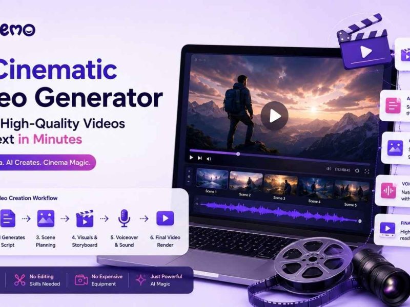 AI Cinematic Video Generator