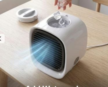 AiraBreeze Mini Portable Cooler – Fast Cooling for Home, Office & Travel