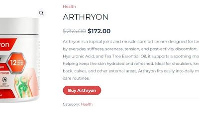 How To Order Arthryon Cream Today Price For Sale 2026?
