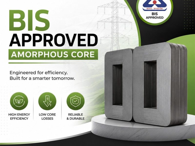 BIS-Approved Amorphous Core for Transformers