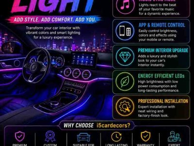 Premium Ambient Light in Coimbatore by i5cardecors