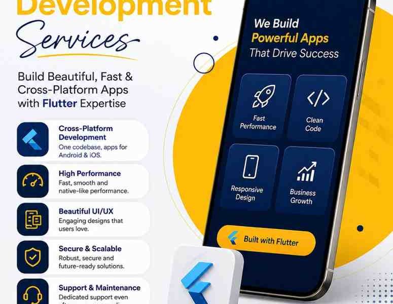 High-Performance Flutter App Development Services in Coimbatore – Madhura Technologies