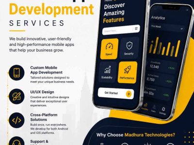 Mobile App Development Company in Coimbatore for Every Industry – Madhura Technologies