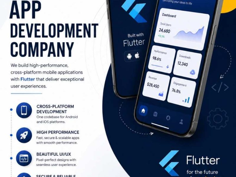 Full-Service Flutter App Development Company in Coimbatore – Madhura Technologies