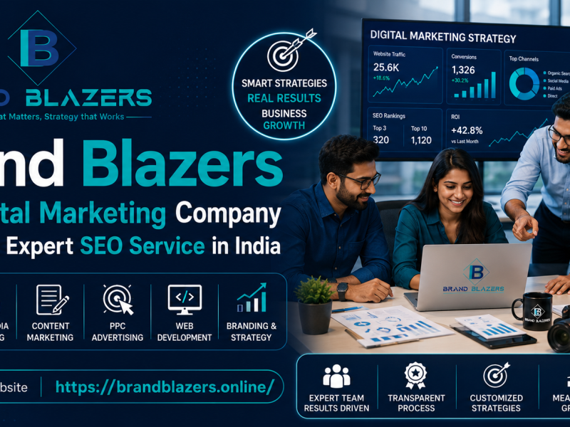 Brand Blazers – Best Digital Marketing Agency in India | Expert SEO Service in India
