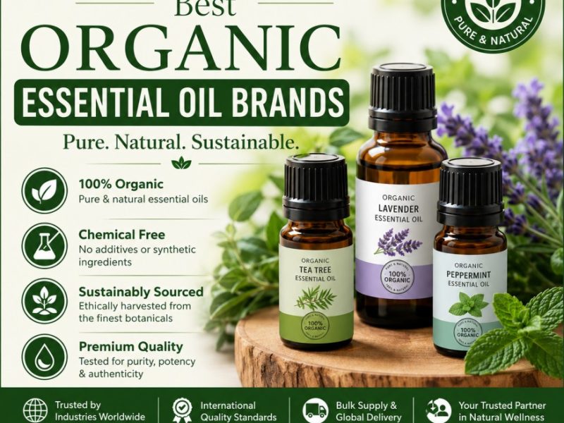 Best Organic Essential Oil Brands | Pure and Premium Quality Oils