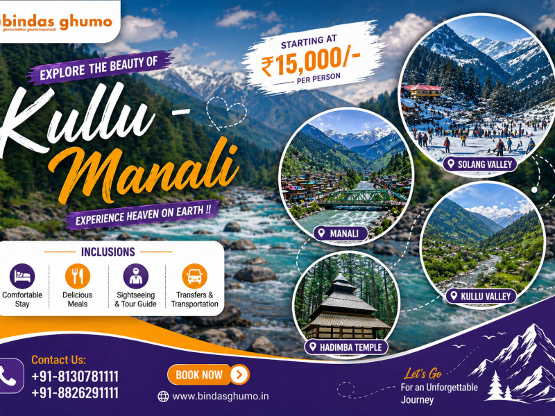 Manali Tour Packages – Explore the Himalayan Paradise